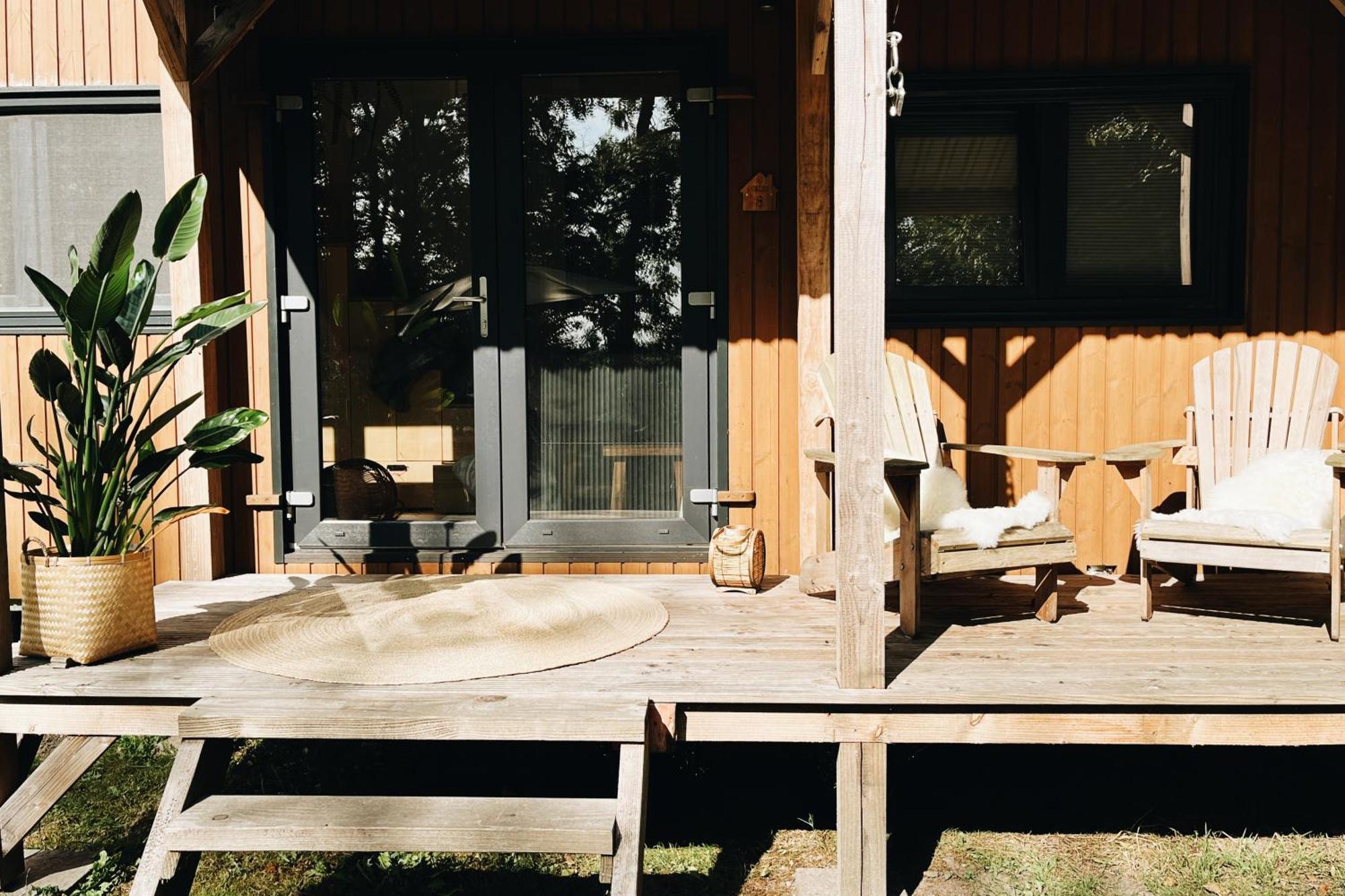 Tiny House Op Boutique Camping Whanau Rutten Exterior foto